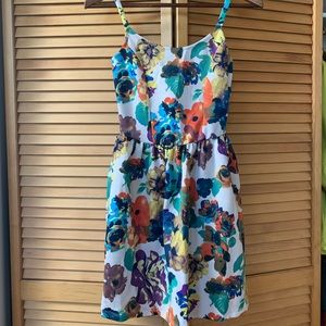 Small Scuba Floral Dress